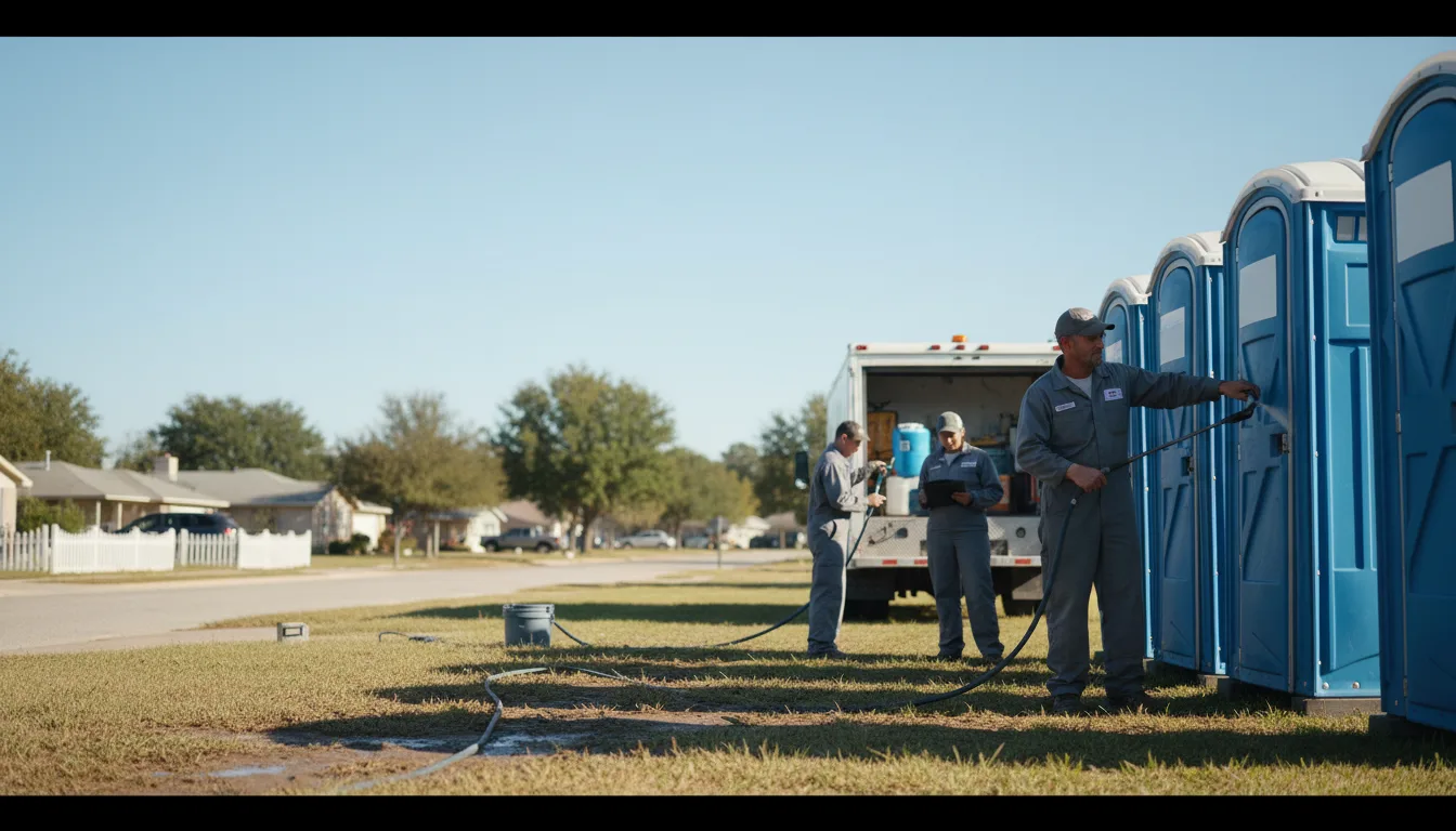 Long-Term Portable Toilet Rental in Elm Creek, NE near me
